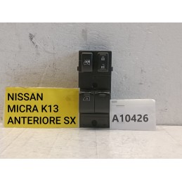 Pulsantiera alzavetro anteriore sinistra Nissan Micra K13 2010 2016  A10426