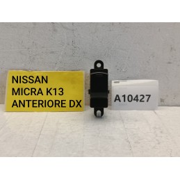 Pulsante alzavetro anteriore destro Nissan Micra K13 2010 2016  A10427