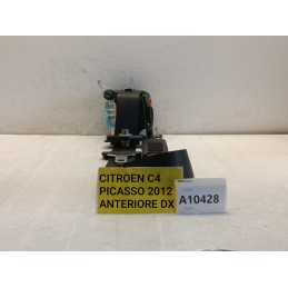 Cintura di sicurezza anteriore destra Citroen C4 Picasso MK1 96747820xt  A10428
