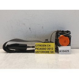 Cintura di sicurezza anteriore sinistra Citroen C4 Picasso MK1 96747821xt  A10429