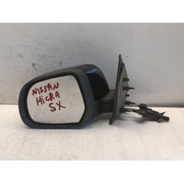 Specchietto retrovisore sinistro manuale Nissan Micra K13 2010 2017  A10445