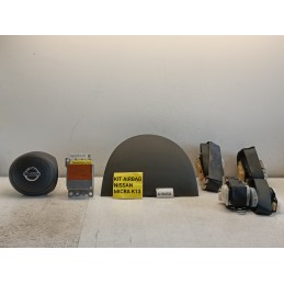 Kit airbag Nissan Micra K13 2010 2013 Centralia cinture volante 988201HH1A  A10450