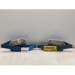 Coppia cerniere cerniera cofano motore anteriore Fiat Coupe 1994 2000  A10457