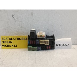 Fusibiliera scatola porta fusibili Nissan Micra K13 1.2B HR12 2010 2016  A10467