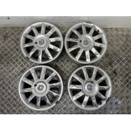 Cerchi In Lega 15 Pollici Renault Clio 3 Modus Grand Modus Originali  B3436