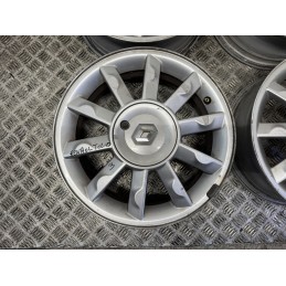 Cerchi In Lega 15 Pollici Renault Clio 3 Modus Grand Modus Originali  B3436