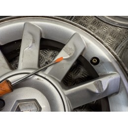 Cerchi In Lega 15 Pollici Renault Clio 3 Modus Grand Modus Originali  B3436