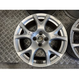 Cerchi In Lega 16 Pollici Alfa Romeo Mito Originali 7Jx16H2 ET39 Usati  B3437