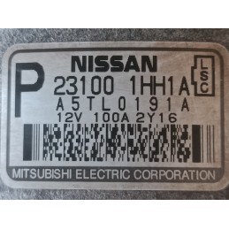 Alternatore Nissan Micra K13 1.2B HR12 2010 2016 231001HH1A 100A  A10489