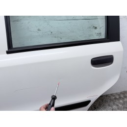 Porta Posteriore Sinistra Fiat Panda 169 2003 2012 Colore Bianco Usata  B3575