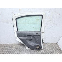 Porta Posteriore Sinistra Fiat Panda 169 2003 2012 Colore Bianco Usata  B3575