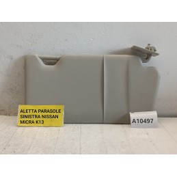 Aletta parasole pantina sinistra guida Nissan Micra K13 2010 2016  A10497