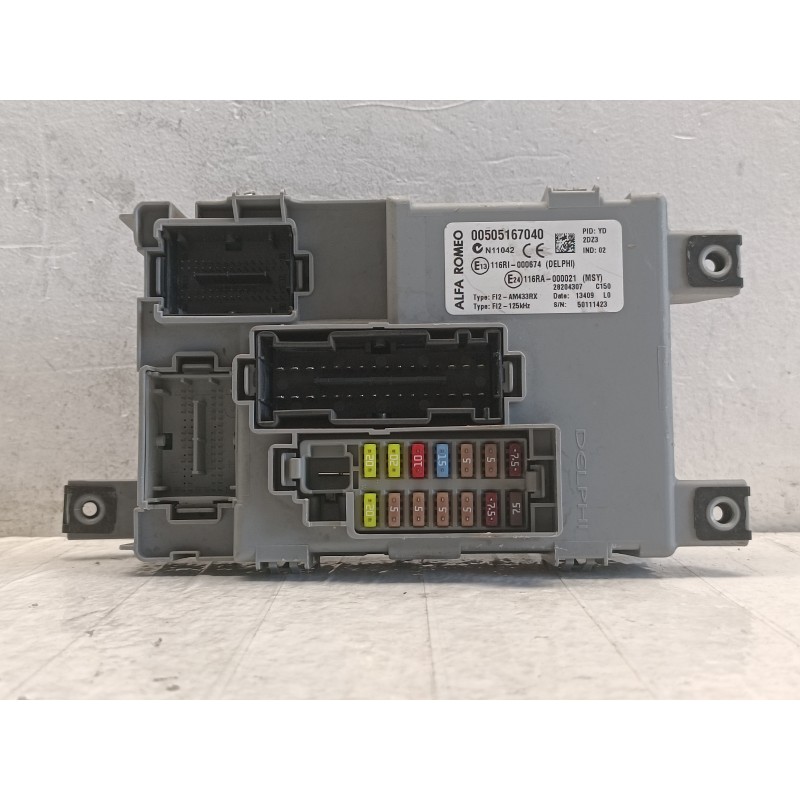 Centralina body computer Alfa Romeo Mito Delphi 1.6D 00505167040  A10506