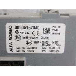 Centralina body computer Alfa Romeo Mito Delphi 1.6D 00505167040  A10506