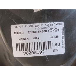 Faro fanale anteriore sinistro Nissan Micra K13 2010 2013 260601HB0B  A10508