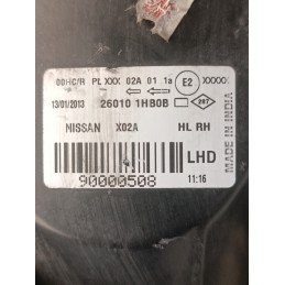 Faro fanale anteriore destro Nissan Micra K13 2010 2013 260101HB0B  A10515