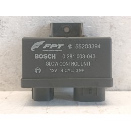 Centralina relè candelette Alfa Fiat Suzuki 1.6D 55203394 0281003043  A10519