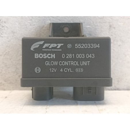 Centralina relè candelette Alfa Fiat Suzuki 1.6D 55203394 0281003043  A10519