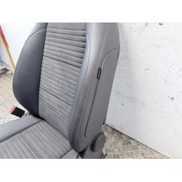 Sedile Anteriore Sinistro Mercedes CLA 2013 2016 Sportivo Pelle Alcantara  B3609