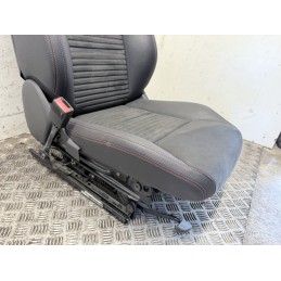 Sedile Anteriore Sinistro Mercedes CLA 2013 2016 Sportivo Pelle Alcantara  B3609