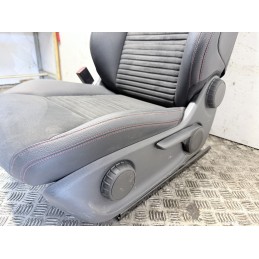 Sedile Anteriore Sinistro Mercedes CLA 2013 2016 Sportivo Pelle Alcantara  B3609