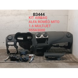 Kit airbag centralina cruscotto cinture Alfa Romeo Mito 2008 2013  B3444