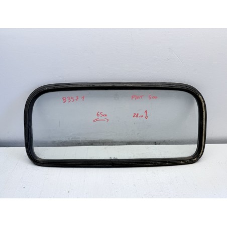 Lunotto Posteriore Fiat 500 Epoca L F R Saint Gobain Guarnizione  B3571