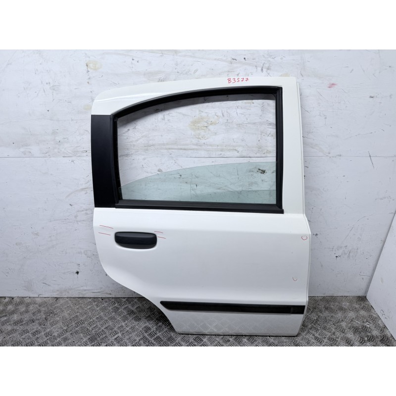 Porta Posteriore Destra Fiat Panda 169 2 Serie Bianca 2003 2012  B3577