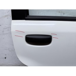 Porta Posteriore Destra Fiat Panda 169 2 Serie Bianca 2003 2012  B3577