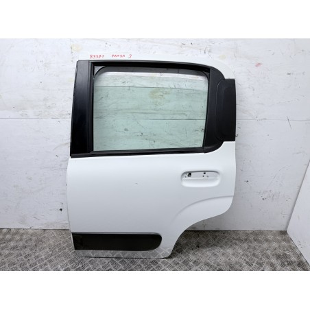 Porta Posteriore Sinistra Fiat Panda 312 3 Serie Bianca Originale Usata  B3581