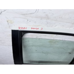 Porta Posteriore Sinistra Fiat Panda 312 3 Serie Bianca Originale Usata  B3581