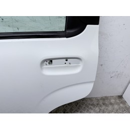 Porta Posteriore Sinistra Fiat Panda 312 3 Serie Bianca Originale Usata  B3581