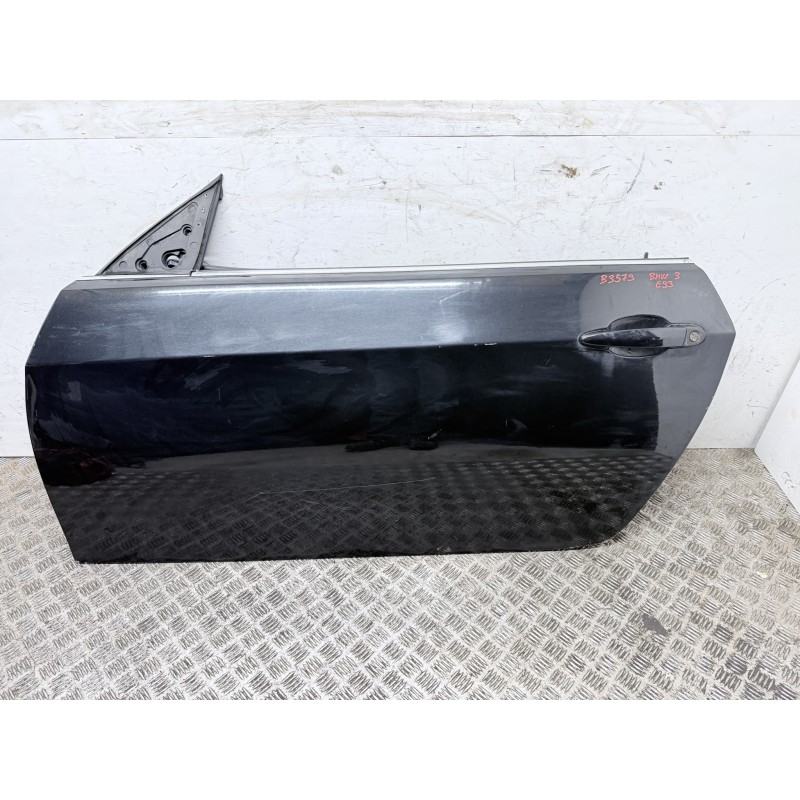 Porta Anteriore Sinistra Bmw Serie 3 E92 E93 Coupe Cabrio Nera Originale  B3579