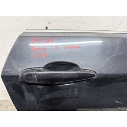 Porta Anteriore Destra Bmw Serie 3 E92 E93 Coupe Cabrio Nera Originale  B3582