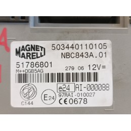 Centralina body computer Lancia Ypsilon 843 503440110105 51786801  A10532