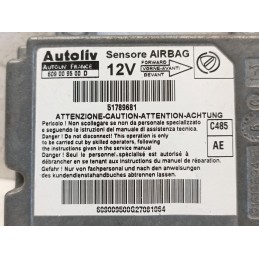 Centralina modulo airbag Lancia Ypsilon 843 51789681 2003 2011  A10538