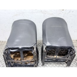 Tappezzeria Sedili Completa Fiat 500 Epoca F L R In Pelle Con Difetti  B3606