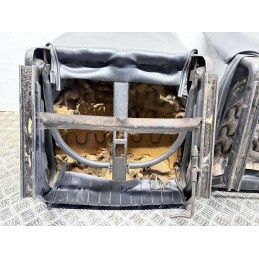 Tappezzeria Sedili Completa Fiat 500 Epoca F L R In Pelle Con Difetti  B3606