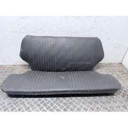Tappezzeria Sedili Completa Fiat 500 Epoca F L R In Pelle Con Difetti  B3606