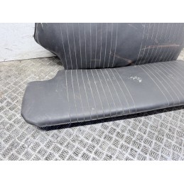 Tappezzeria Sedili Completa Fiat 500 Epoca F L R In Pelle Con Difetti  B3606