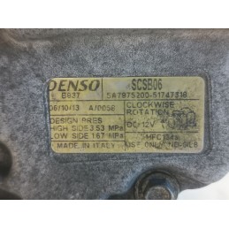 Compressore aria condizionata clima Lancia Ypsilon 843 51747318  A10581