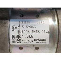 Motorino avviamento Hitachi Fiat Punto Evo Lancia Alfa 51890631 Benzina  A10595