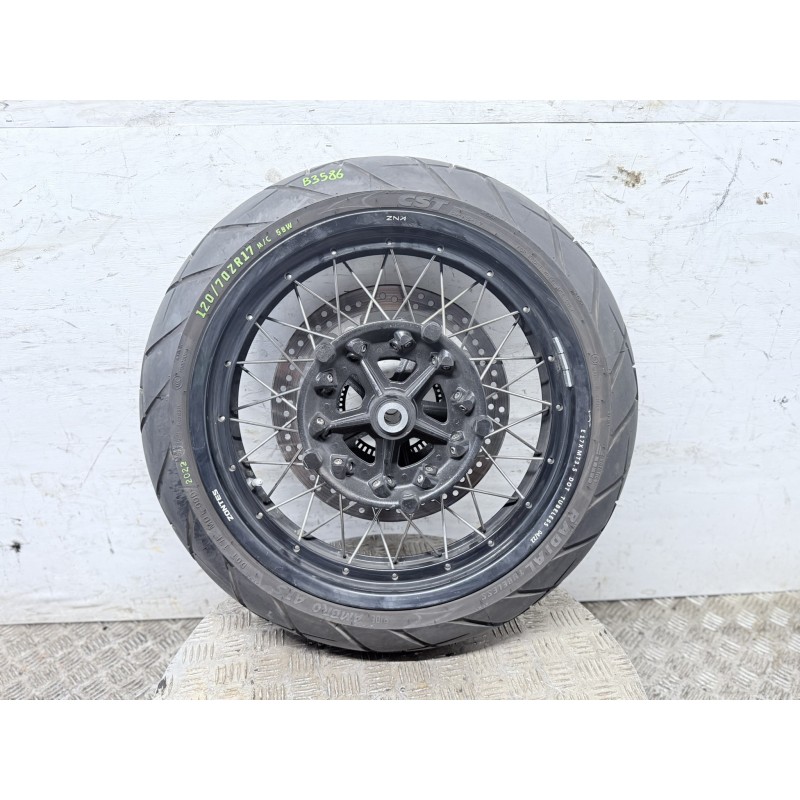 Cerchio In Lega Anteriore Zontes ZT350 Gk 29Kw Con Gomma E Disco  B3586