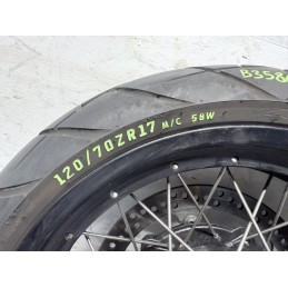 Cerchio In Lega Anteriore Zontes ZT350 Gk 29Kw Con Gomma E Disco  B3586