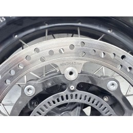 Cerchio In Lega Anteriore Zontes ZT350 Gk 29Kw Con Gomma E Disco  B3586