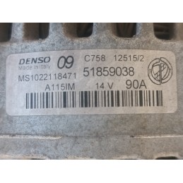 Alternatore Denso 14V 90A Lancia Ypsilon 843 1.2 .4B 51859038  A10602