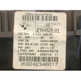 Contachilometri quadro strumenti Bmw X1 E84 2009 2015 2.0D 2154628-01  A10610