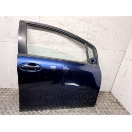 Porta Anteriore Destra Toyota Yaris 2 Serie Blu 1Kr Fe 2005 2012 Usata  B3649