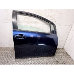 Porta Anteriore Destra Toyota Yaris 2 Serie Blu 1Kr Fe 2005 2012 Usata  B3649