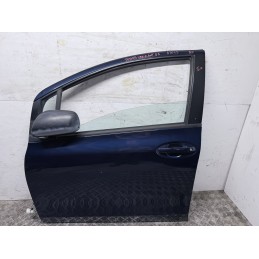 Porta Anteriore Sinistra Toyota Yaris 2 Serie Blu 1Kr Fe 2005 2012 Usata  B3645